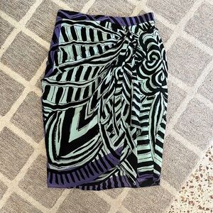 Nicole Miller Silk Skirt